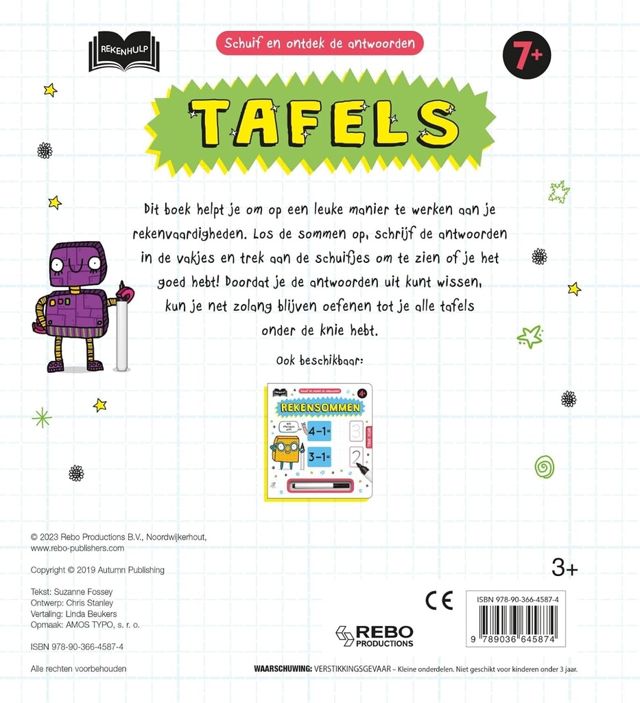 7+: Schuif En Ontdek De Antwoorden (Stevig Kartonnen Boek)