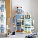 Knuffel/deco kussen Mr. Large Robot - Ferm Living