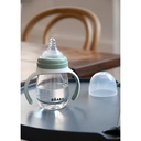 2 in 1 Bottle to Sippy Learning Cup 210ml VARIOUS COLOURS - Sage Green
