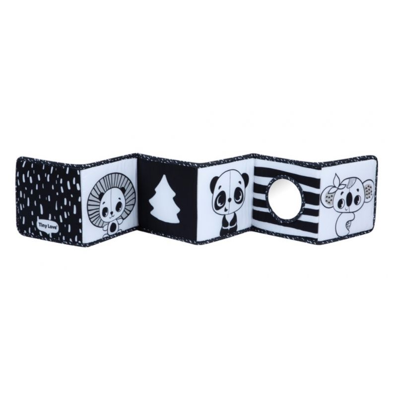 Tiny Love - double-sided book met contrasterende kleuren
