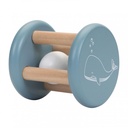 Little Dutch Ocean Houten Rammelaar Roller Blue