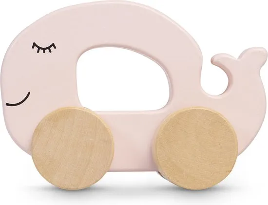 Houten walvis auto - Jollein