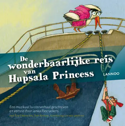 Leesboek: De wonderbaarlijke reis van Hupsala Princess (incl. CD)