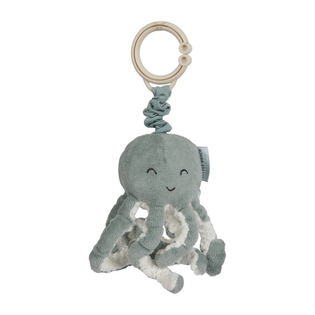 Ocean Octopus Trilfiguur Mint - Little Dutch