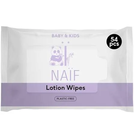 Billendoekjes plasticvrije Lotion 1st - Naïf