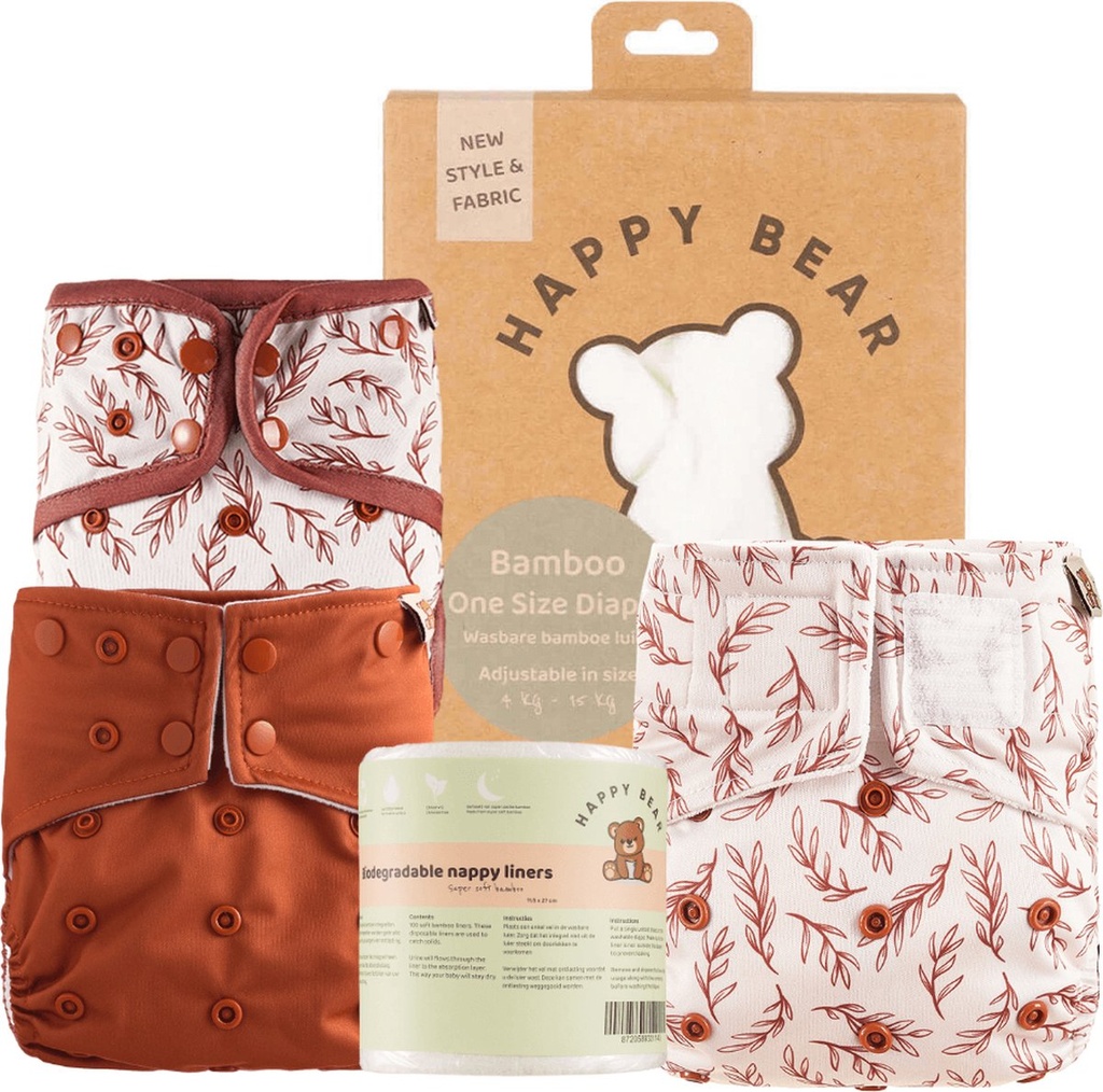 4-weken testpakket wasbare luiers