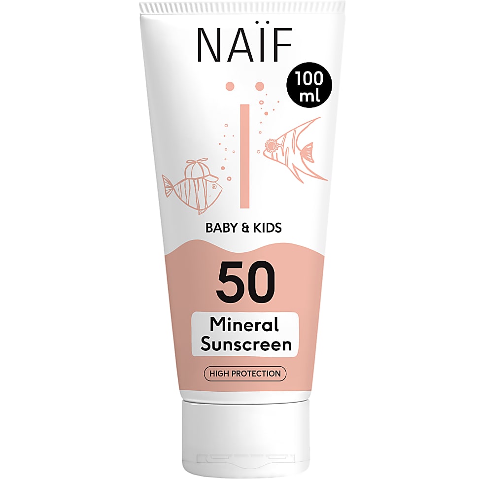 Minerale Zonnecrème SPF50 100ml - Naïf