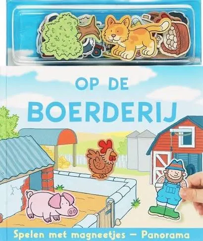 Op de boerderij - Magneetboekje Panorama 