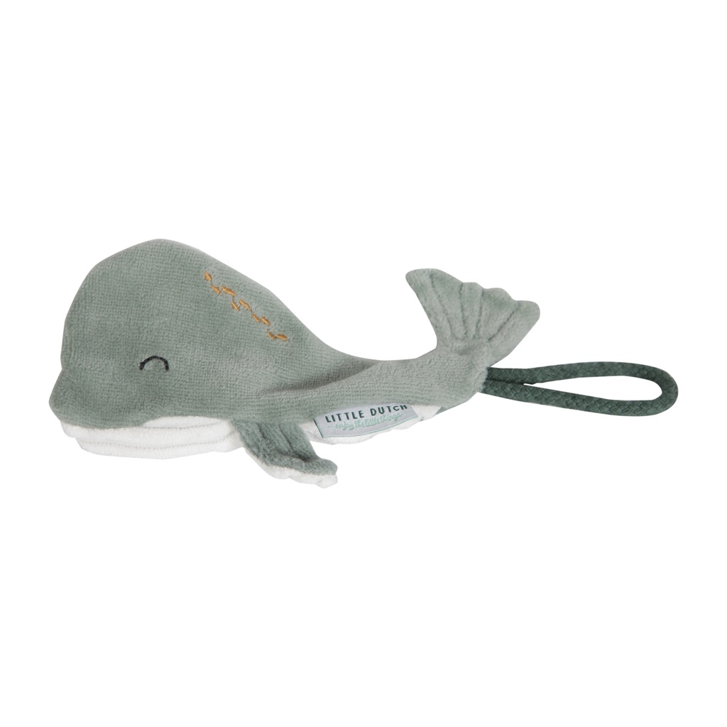 Speenkoord Mint Ocean Walvis - Little Dutch 