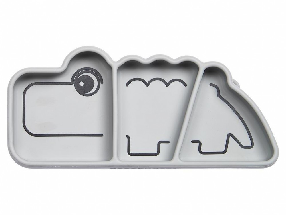 Stick and Stay Snack Plate Croco - Done by Deer