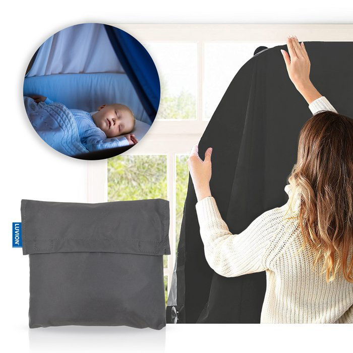 Verduisterend gordijn met zuignappen - Luvion