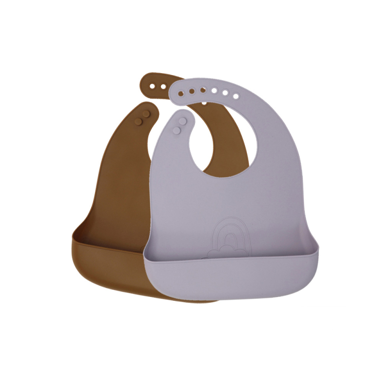 Bib lilac & cacao - Lille Vilde