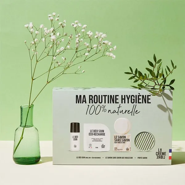 Cadeau- / ontdekkingsset eco-refill verzorgingsroutine - La Crème Libre