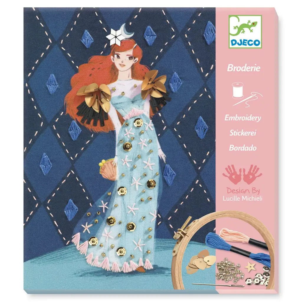 Knutselset broderie - Djeco