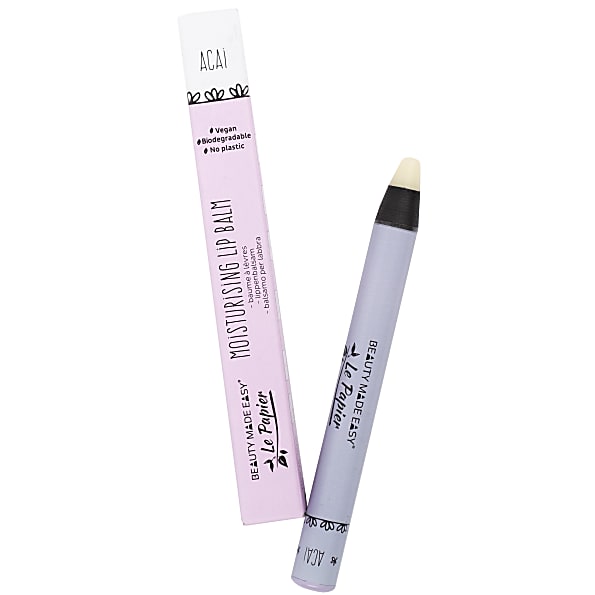 Lippenbalsem le papier - Beauty Made Easy pure (Acaï)