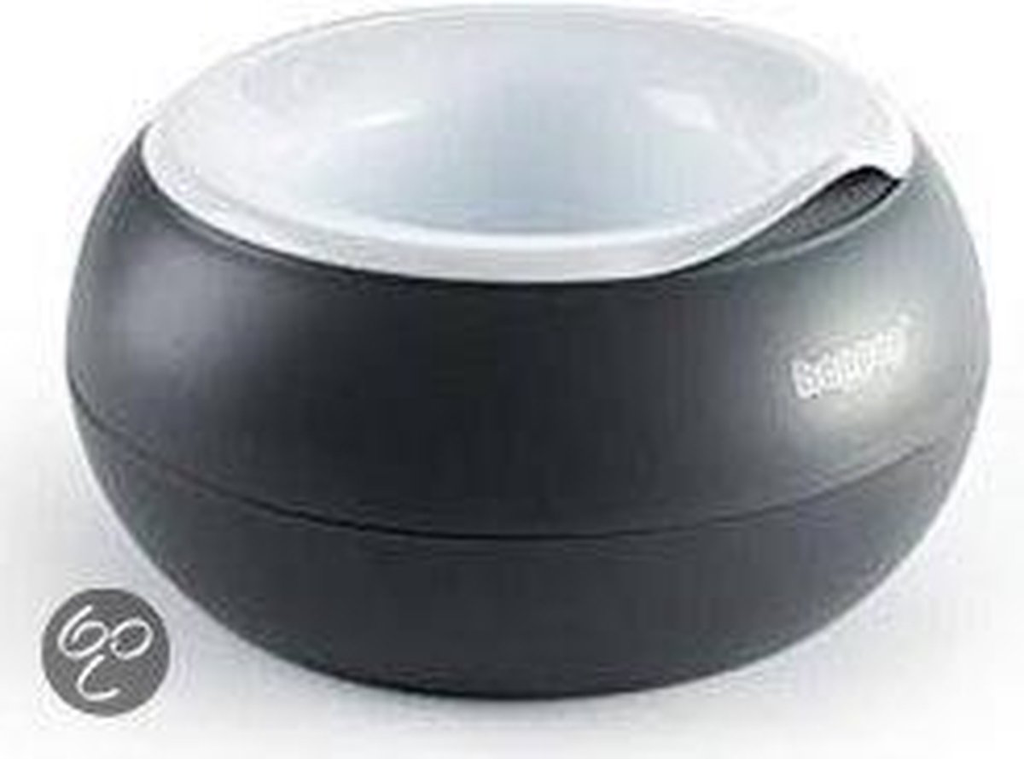 Toilet potje Donut - Hoppop (antraciet)