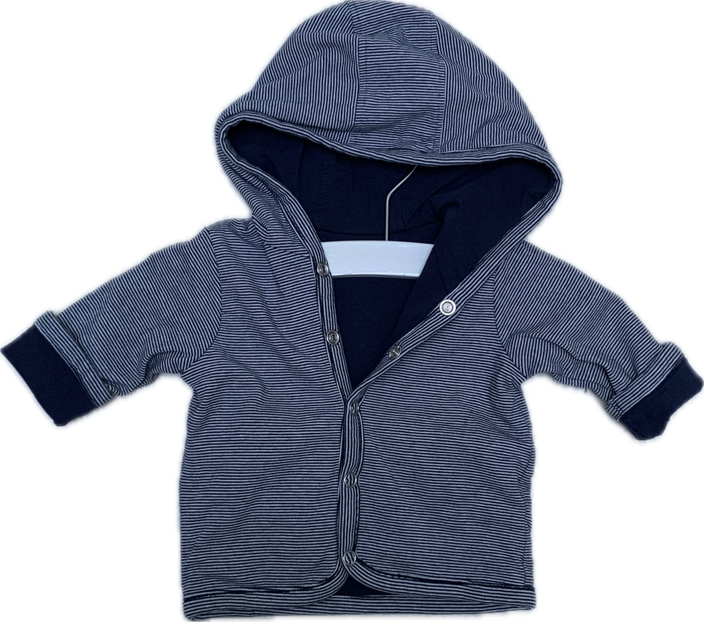 Gestreept dubbelzijdig vestje - Noppies