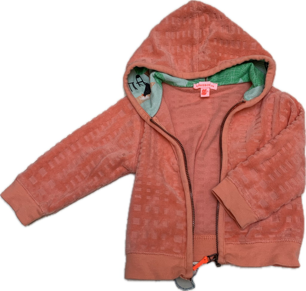 sponsen trui met kap m74 - Kiekeboe