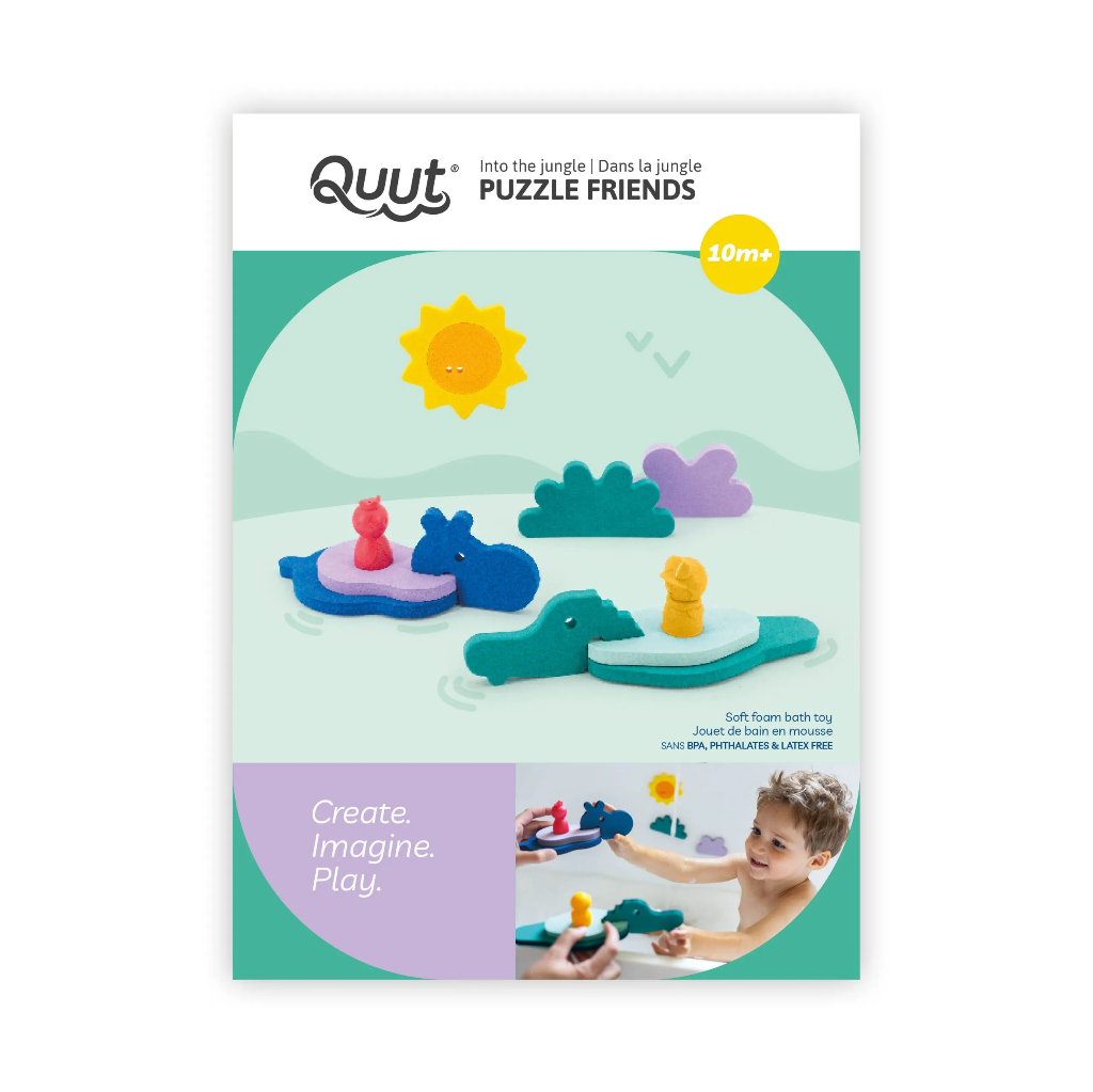 Puzzle Friends Into The Jungle - Quut