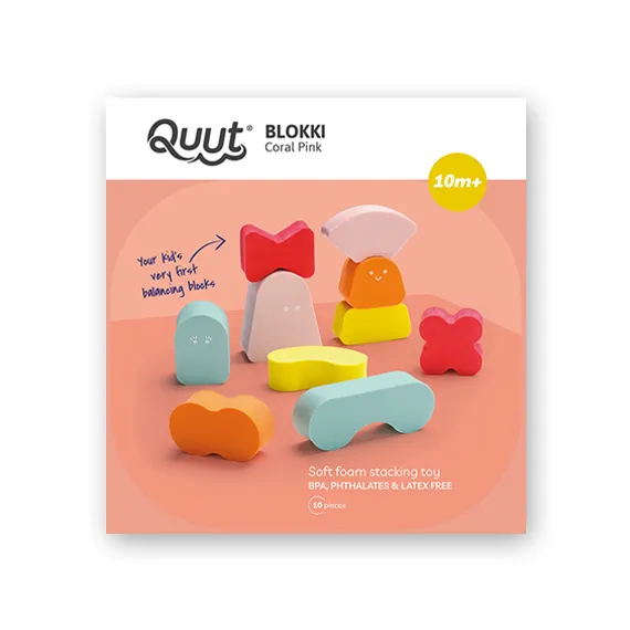 Blokki Coral Pink - Quut