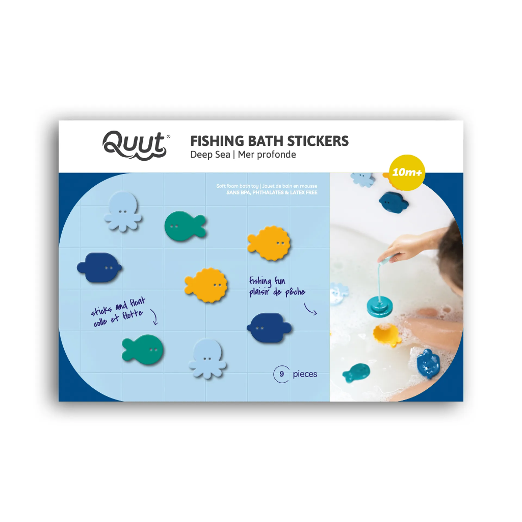 Visspel Badstickers Deep Sea - Quut