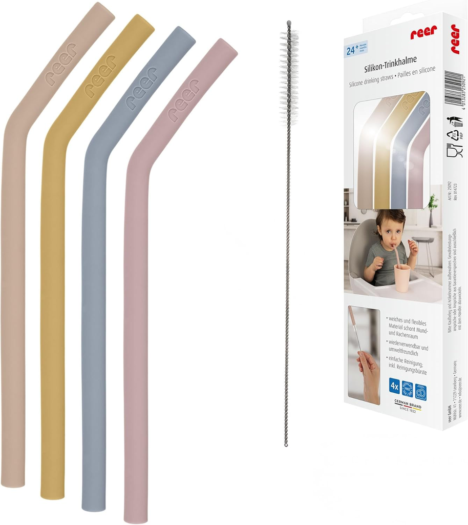 Siliconen rietjes - Reer
