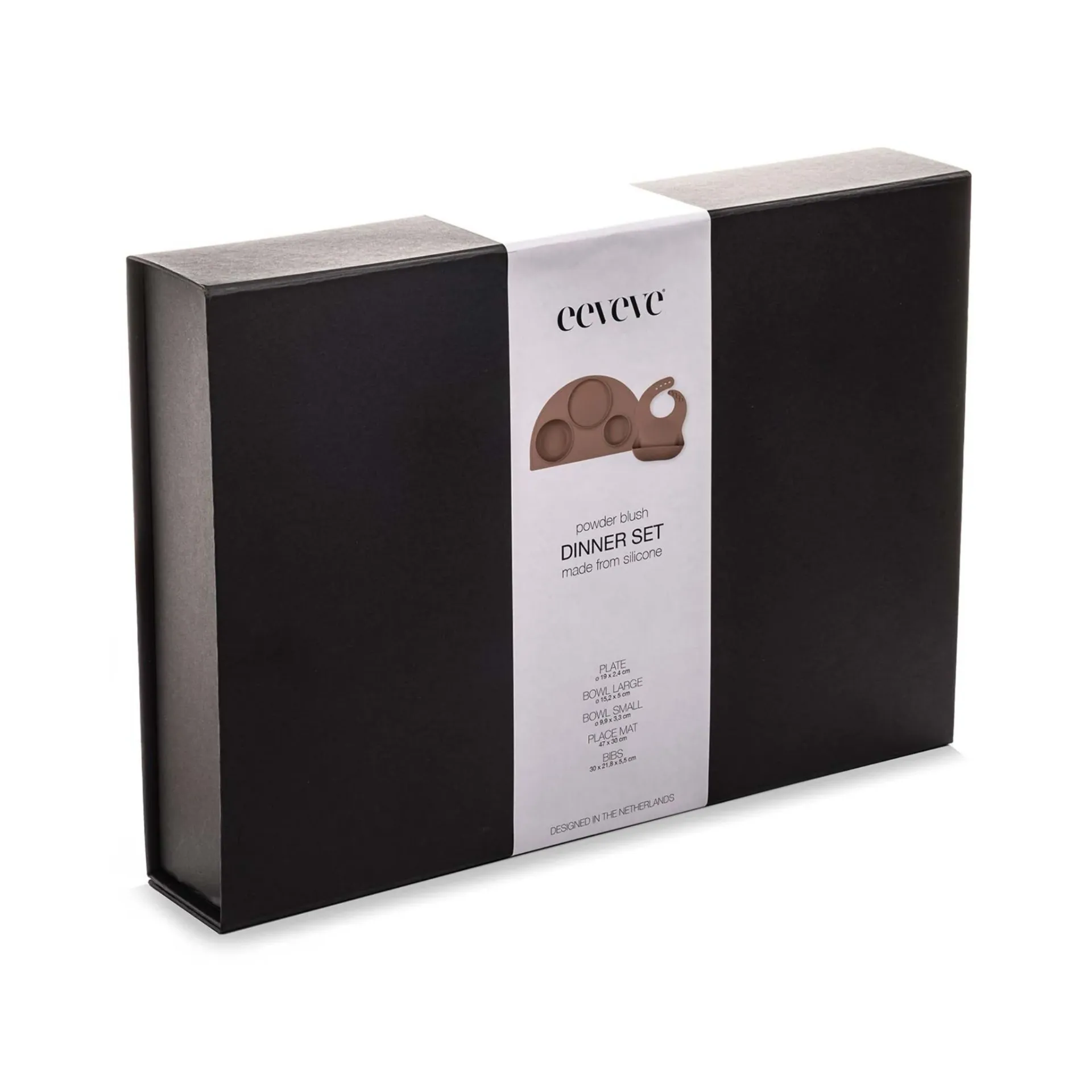 [powder blush] Giftset eetgerei (5st) - Eeveve (roze)
