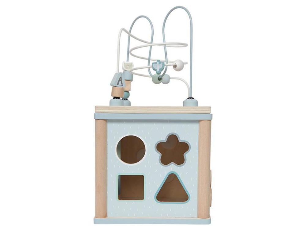 Activiteitenkubus vormenstoof - Little Dutch 