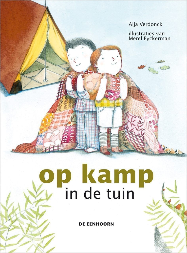 Op kamp in de tuin - eerste leesboek
