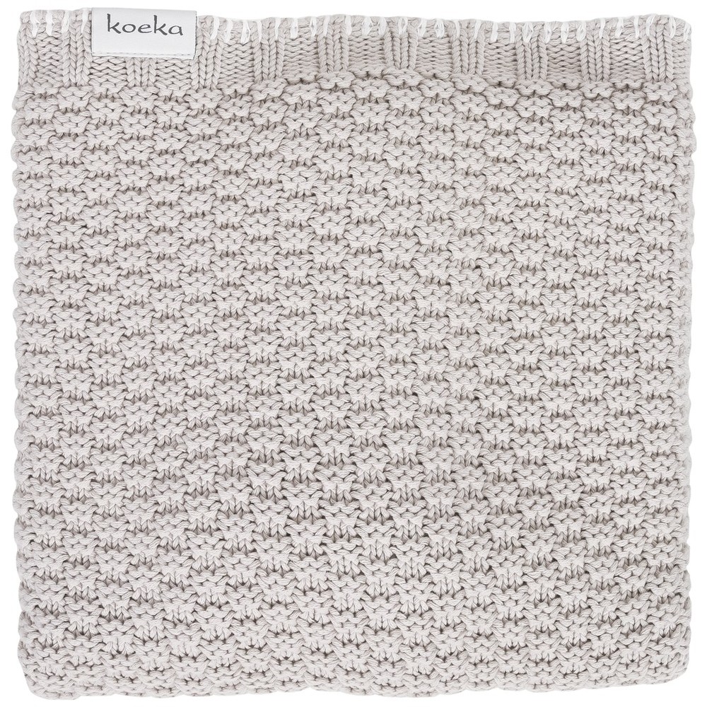 Wiegdeken Valencia - Koeka (lichtgrijs)