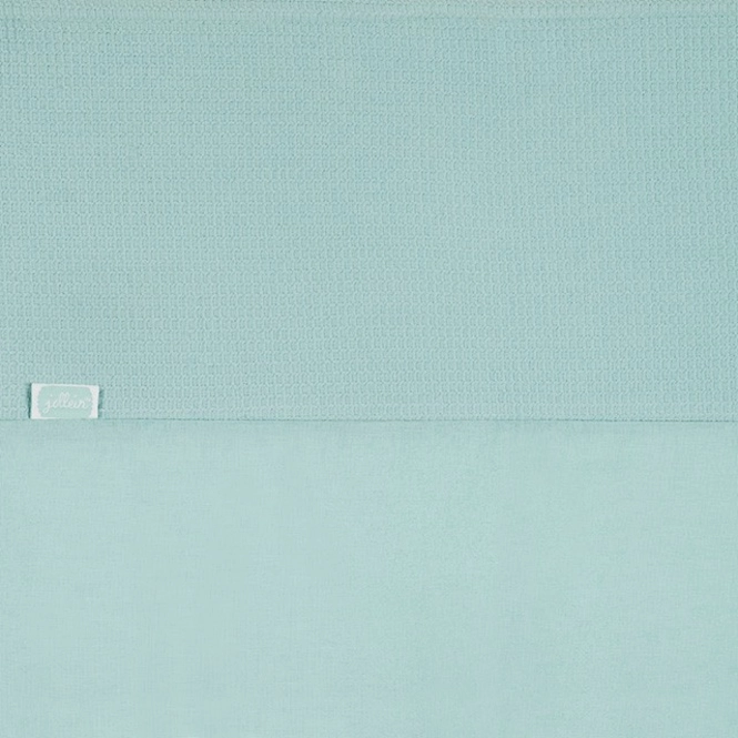 Wieglaken 75x100cm - Jollein (mini waffle vintage green)