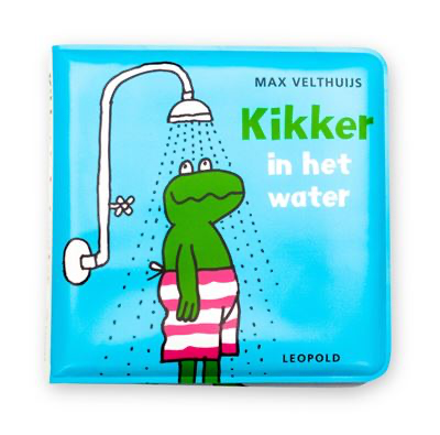 Badboekje kikker in het water