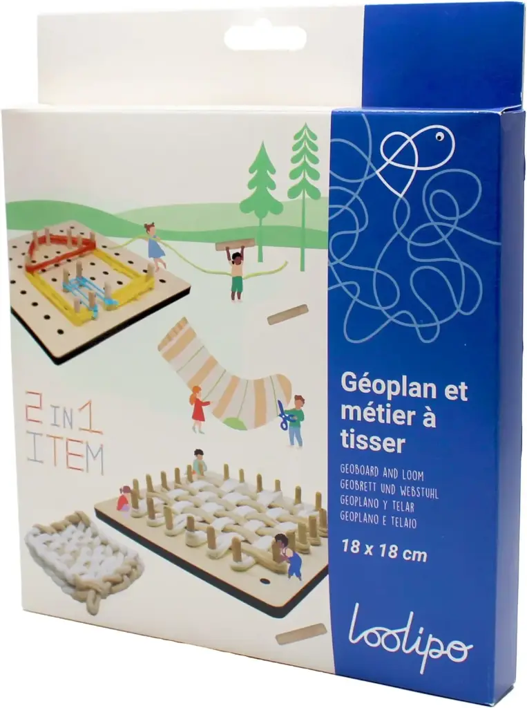 Geoboard en loom - Loolipo