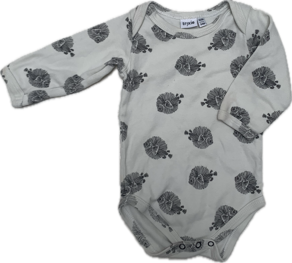 Body met lange mouwen 3-6m - Trixie