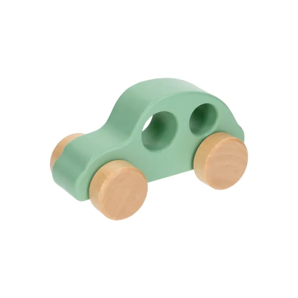 Houten auto - Dille en kamille