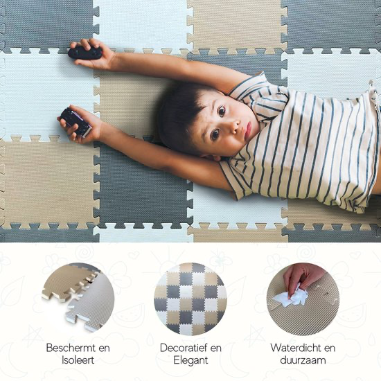 Speeltapijt foam tegels 