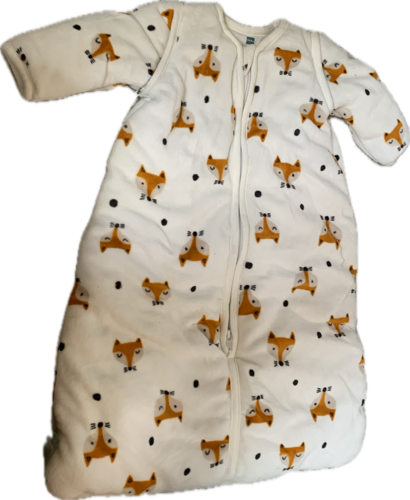 Slaapzak met afritsbare mouwen - Hema (+0m NEWBORN)