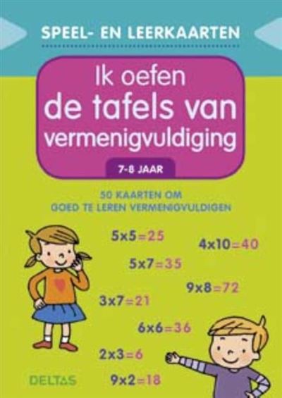 Speel- & leerkaarten: TAFELS