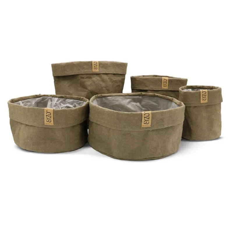 Opbergmandje washable paper Ø20 H.20 - Sizo