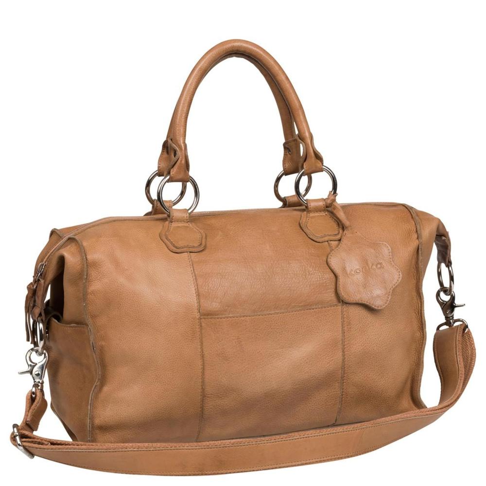 Luiertas Sorrento naturel leder - Koeka