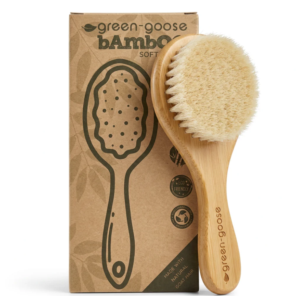 Bamboe Haarborstel - Green Goose