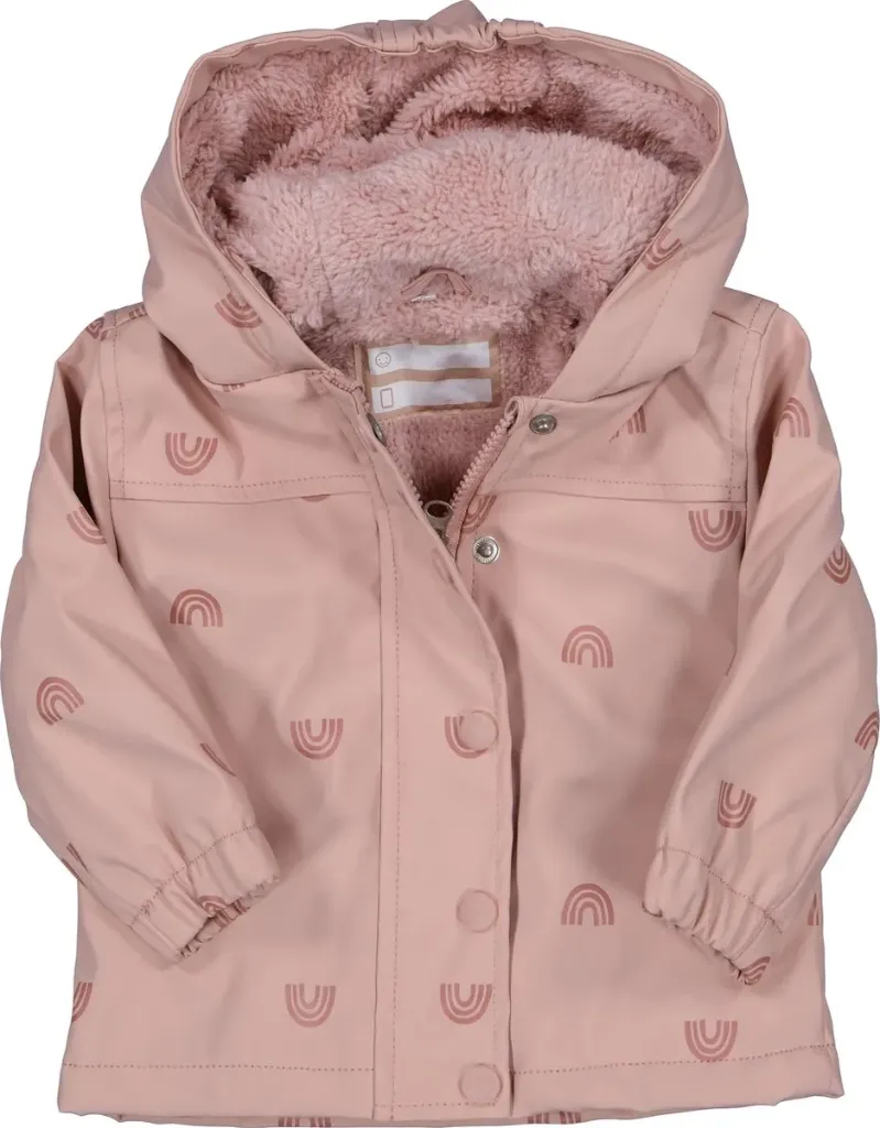 Regenjas teddy-gevoerd m68