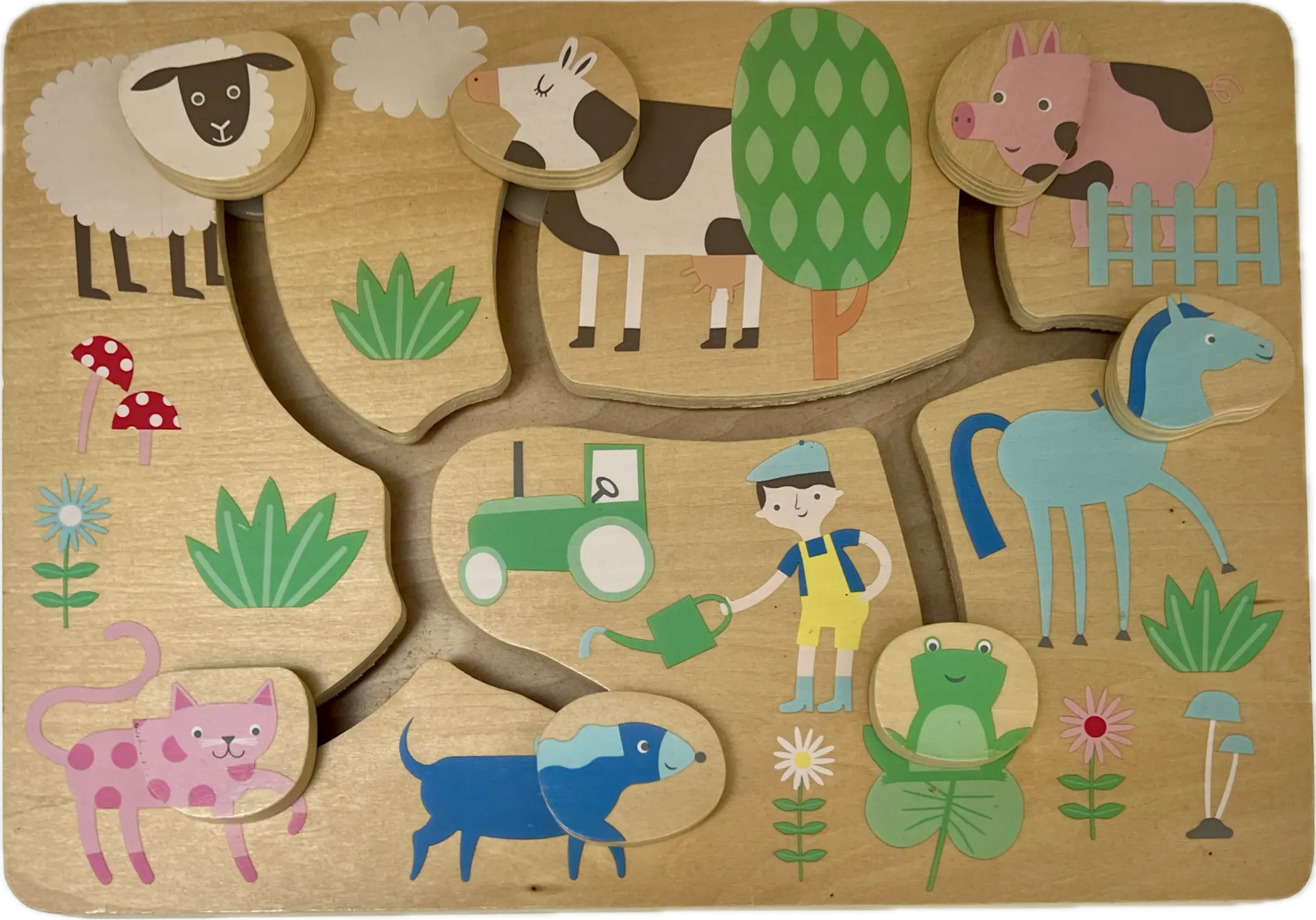 Schuifpuzzel boerderij - HEMA