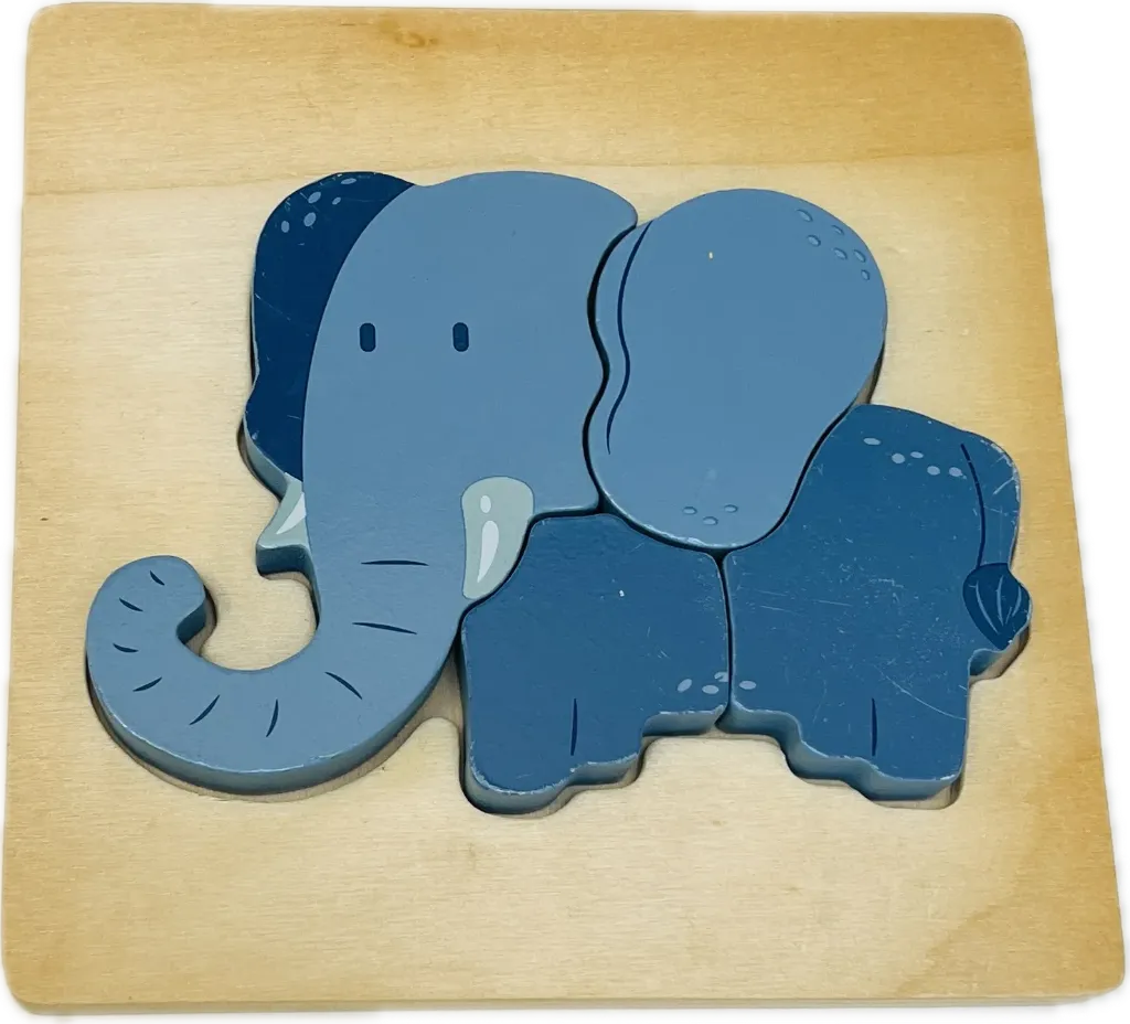Houten invulpuzzel - Montessori