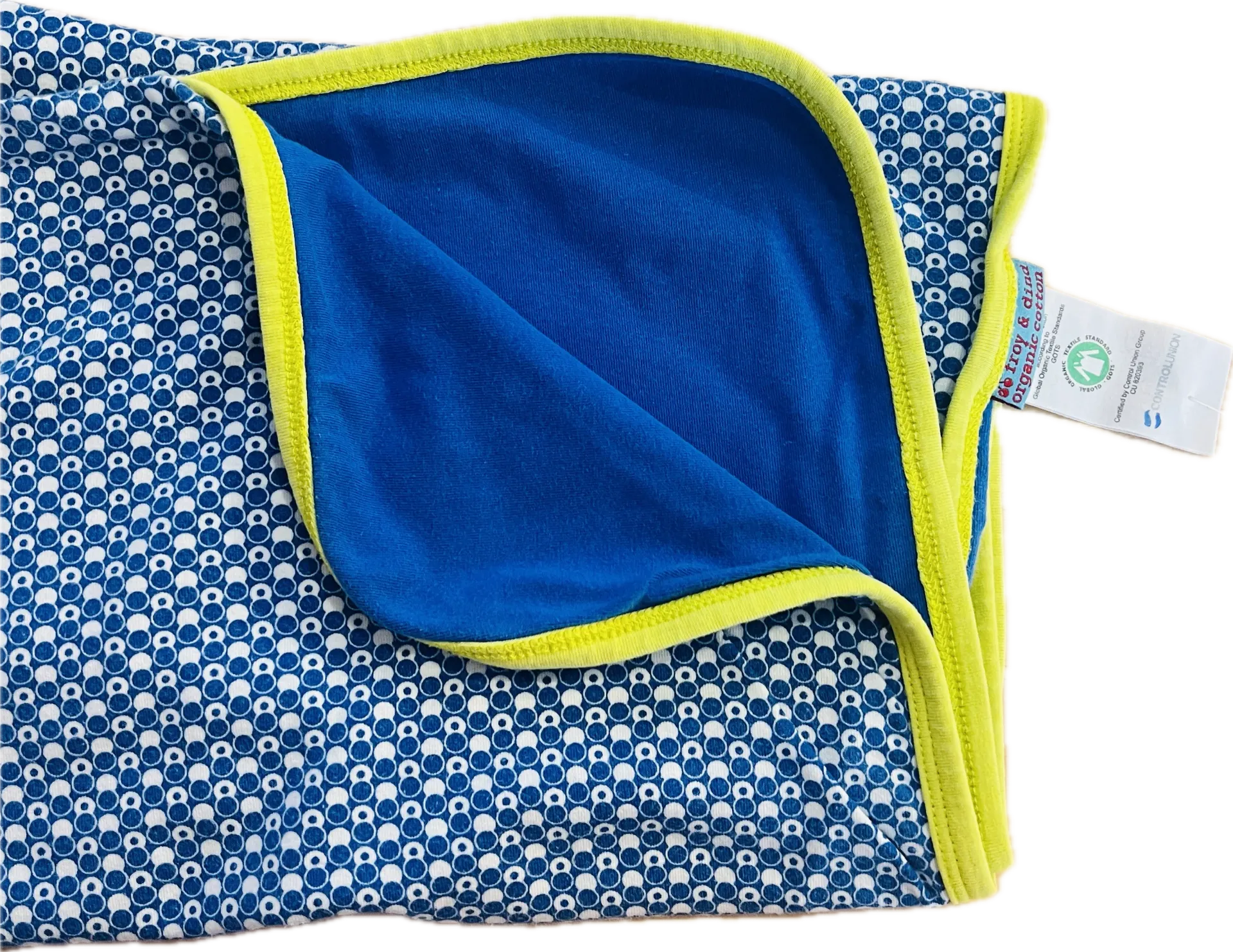 Wikkeldeken retro - Froy&Dind (blauw)