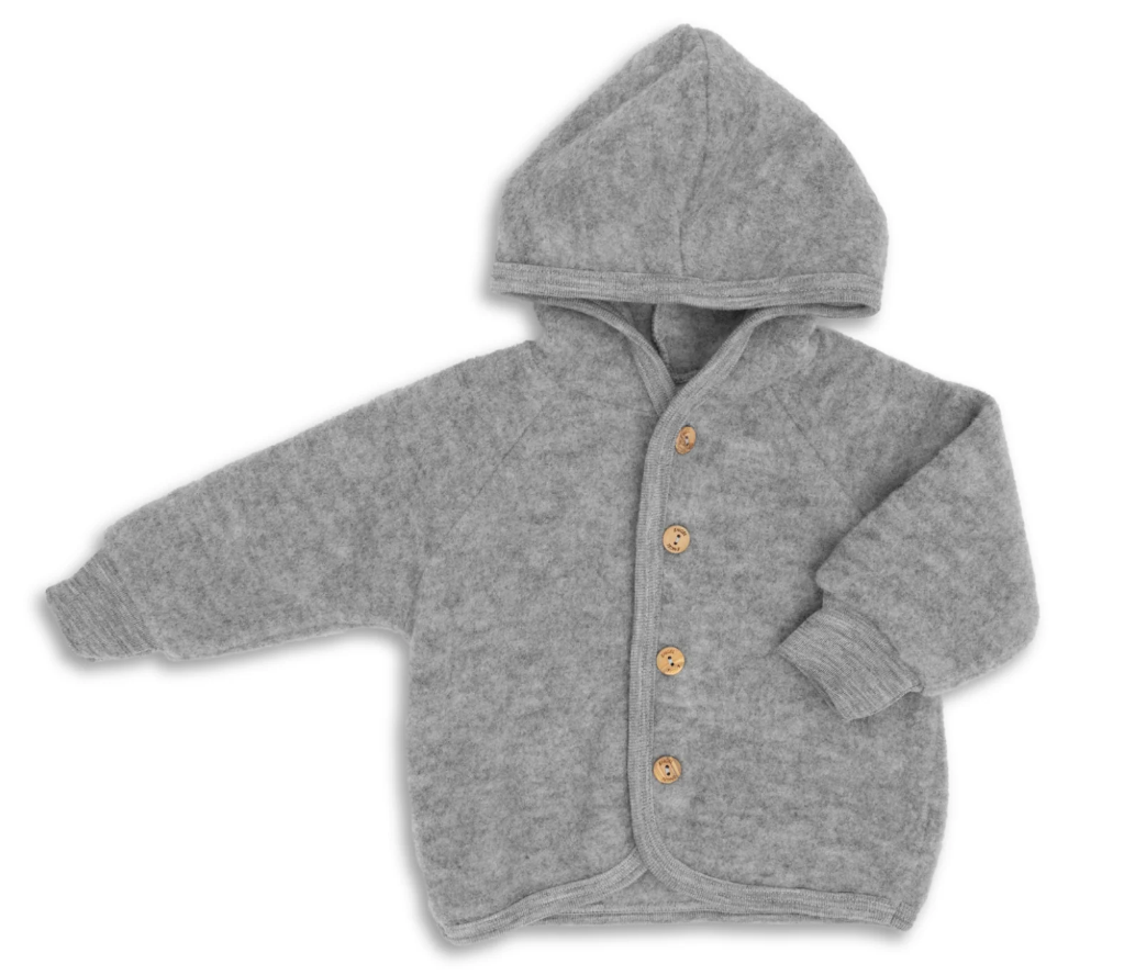 Vest zuivere wol - Engel (50-56 newborn 0-2maand)