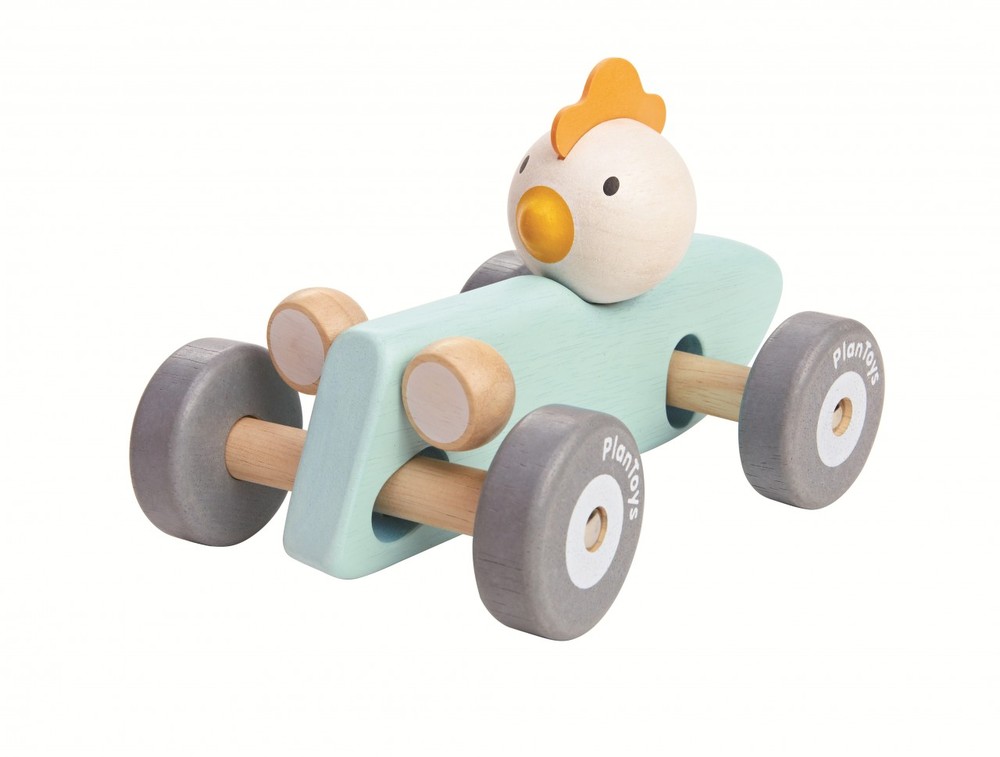 Houten racewagen - PlanToys