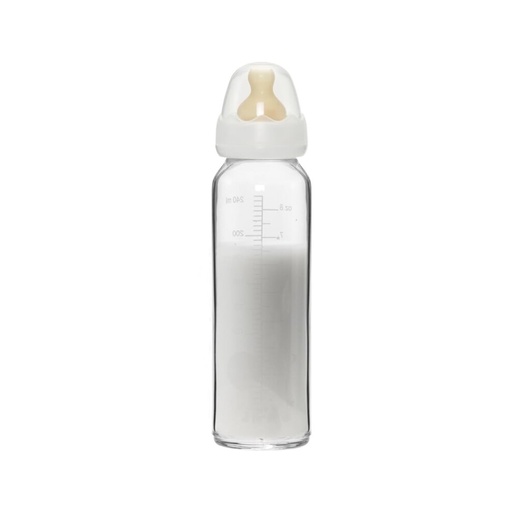 Glazen zuigfles 240ml - Hevea
