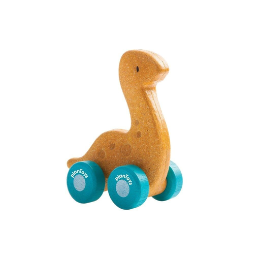 Houten dino auto - Plan Toys